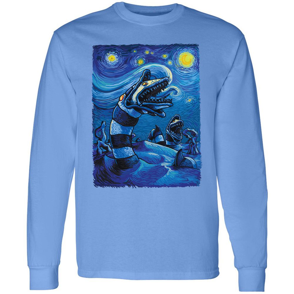 Long Sleeve T-Shirt - 4ZM4PBNV - Carolina Blue - 12