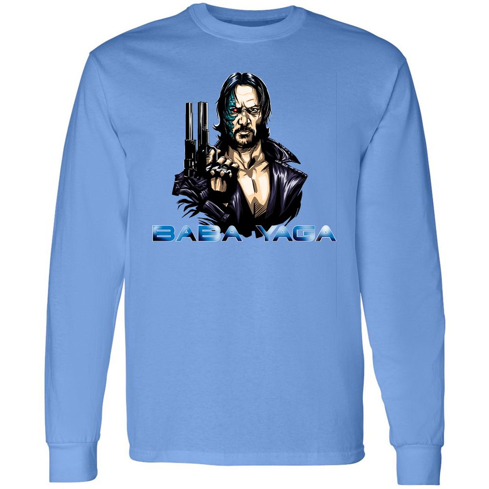 Long Sleeve T-Shirt - 24HVA8C8 - Carolina Blue - 12