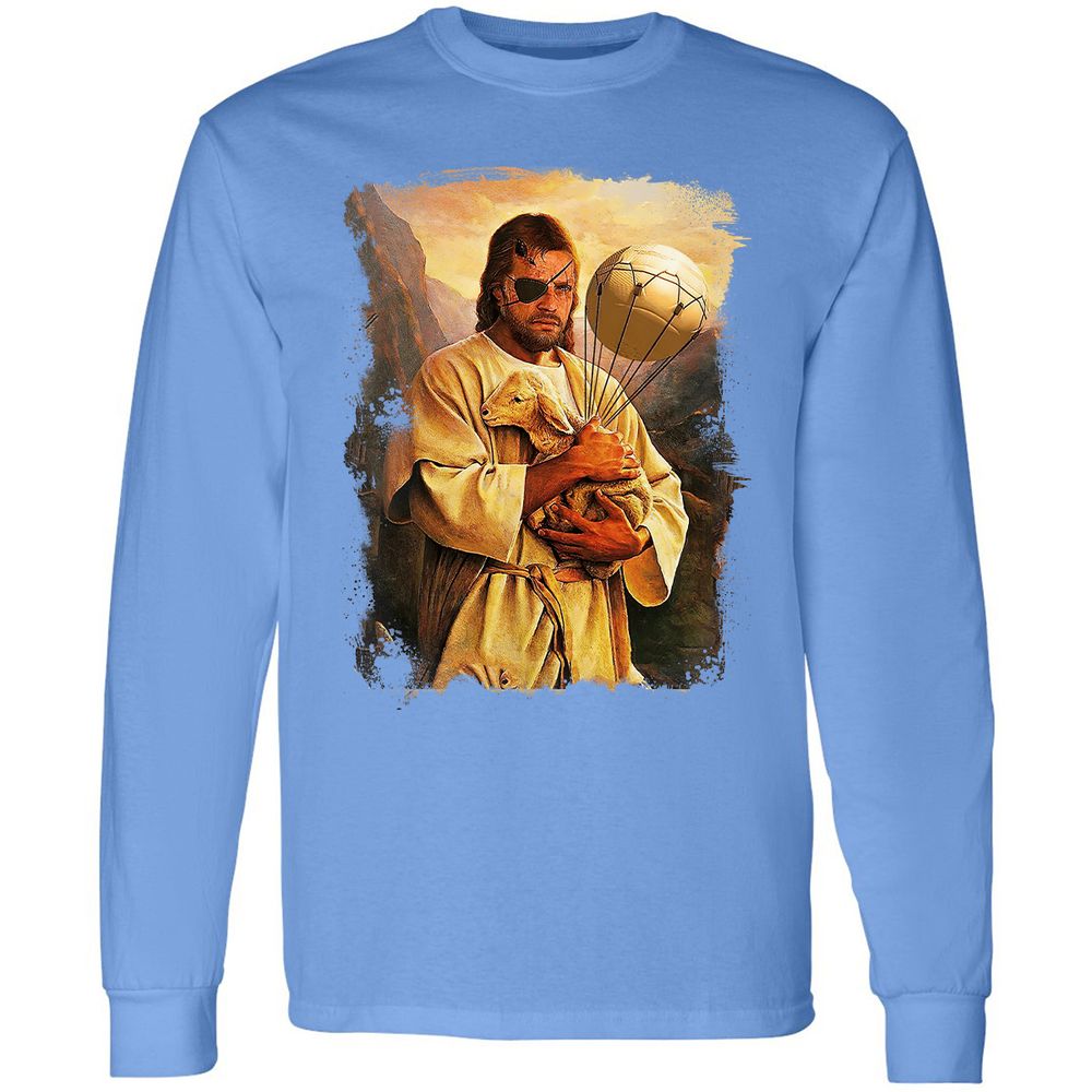 Long Sleeve T-Shirt - M2H4SXZW - Carolina Blue - 12