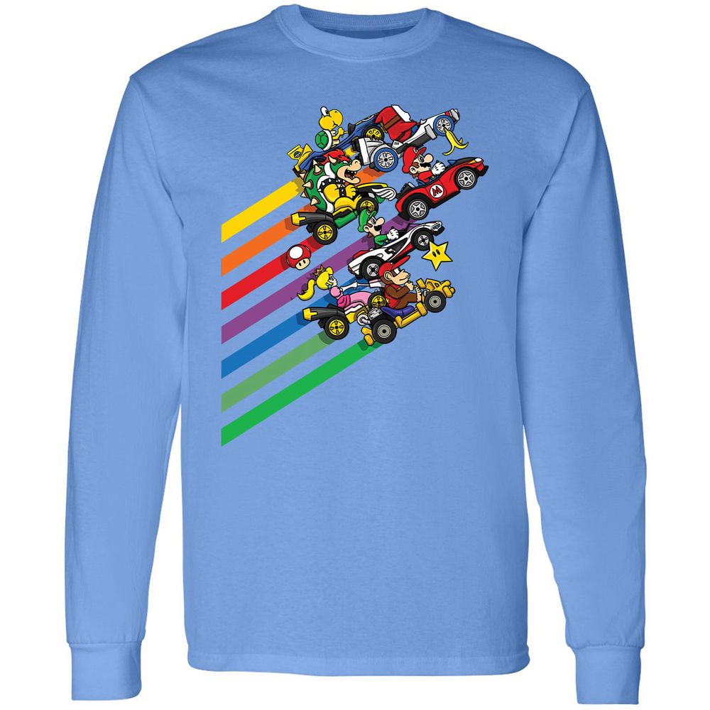 Long Sleeve T-Shirt - TZTUF855 - Carolina Blue - 12