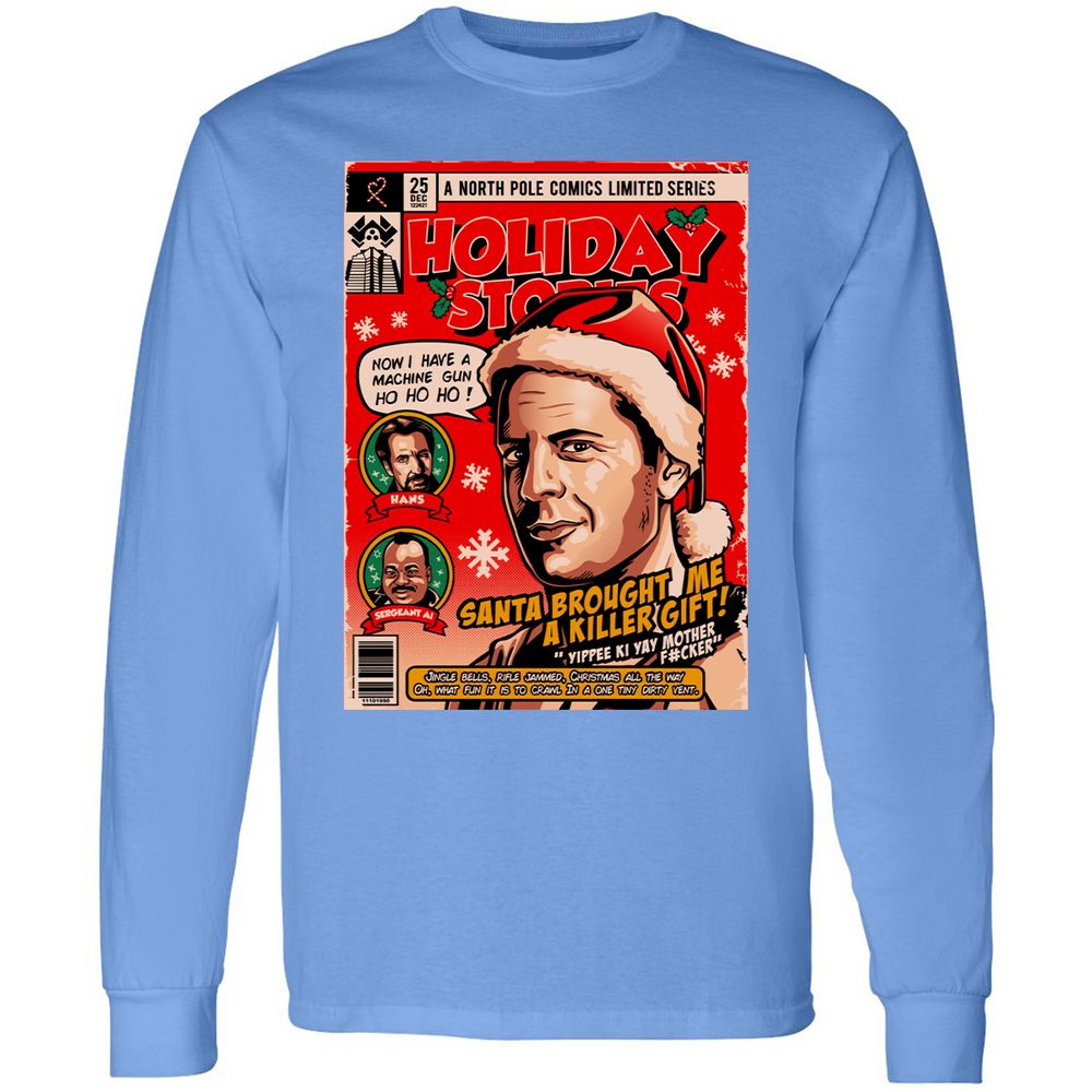 Long Sleeve T-Shirt - W7SXNDXL - Carolina Blue - 12