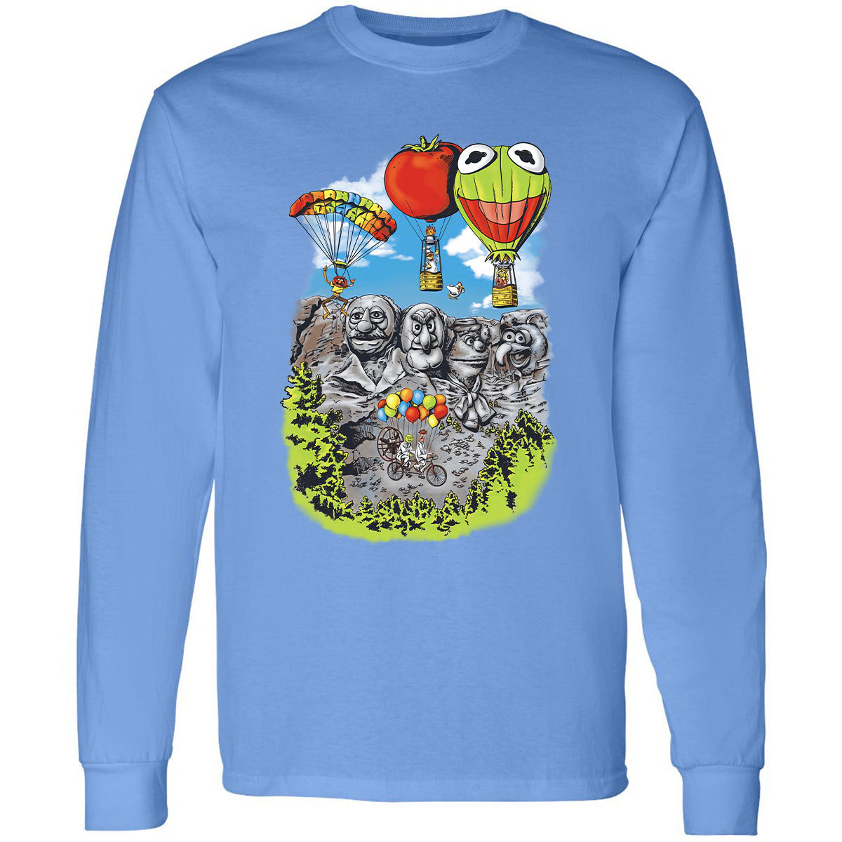 Long Sleeve T-Shirt - GSHVZWWU - Carolina Blue - 12