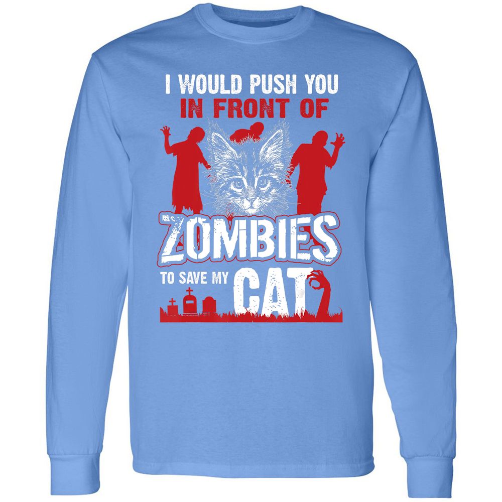 Long Sleeve T-Shirt - M1RE8M6G - Carolina Blue - 12