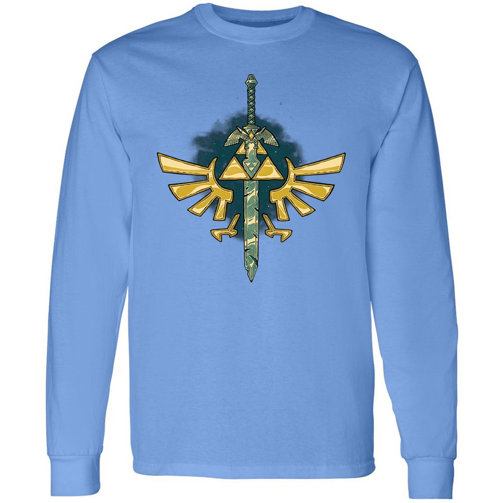 Long Sleeve T-Shirt - GRQ14H2W - Carolina Blue - 12