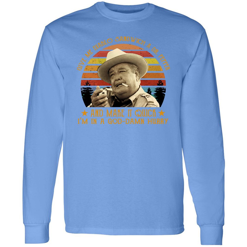 Long Sleeve T-Shirt - U8RZ1726 - Carolina Blue - 12