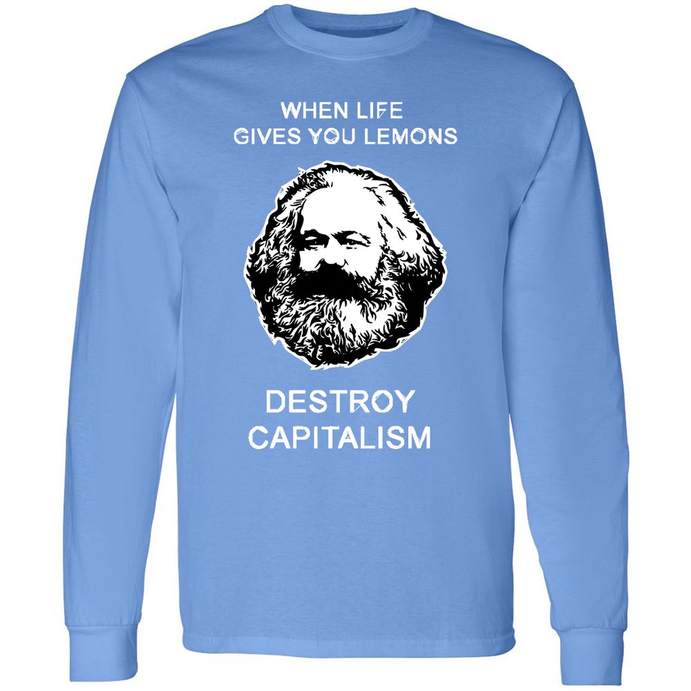 Long Sleeve T-Shirt - 5QRUPZBH - Carolina Blue - 12