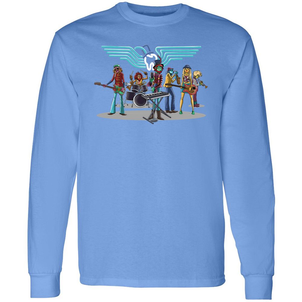 Long Sleeve T-Shirt - F1ZGCY2D - Carolina Blue - 12