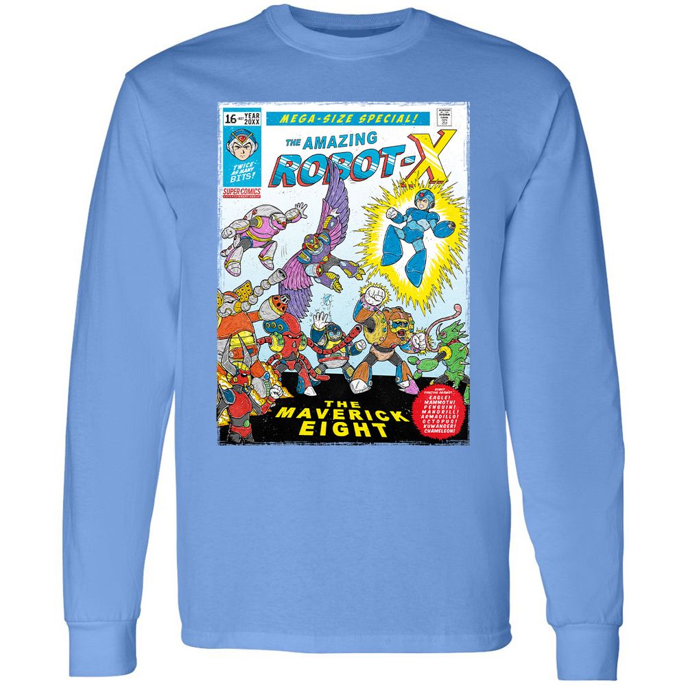 Long Sleeve T-Shirt - 1Q4FUYPH - Carolina Blue - 12