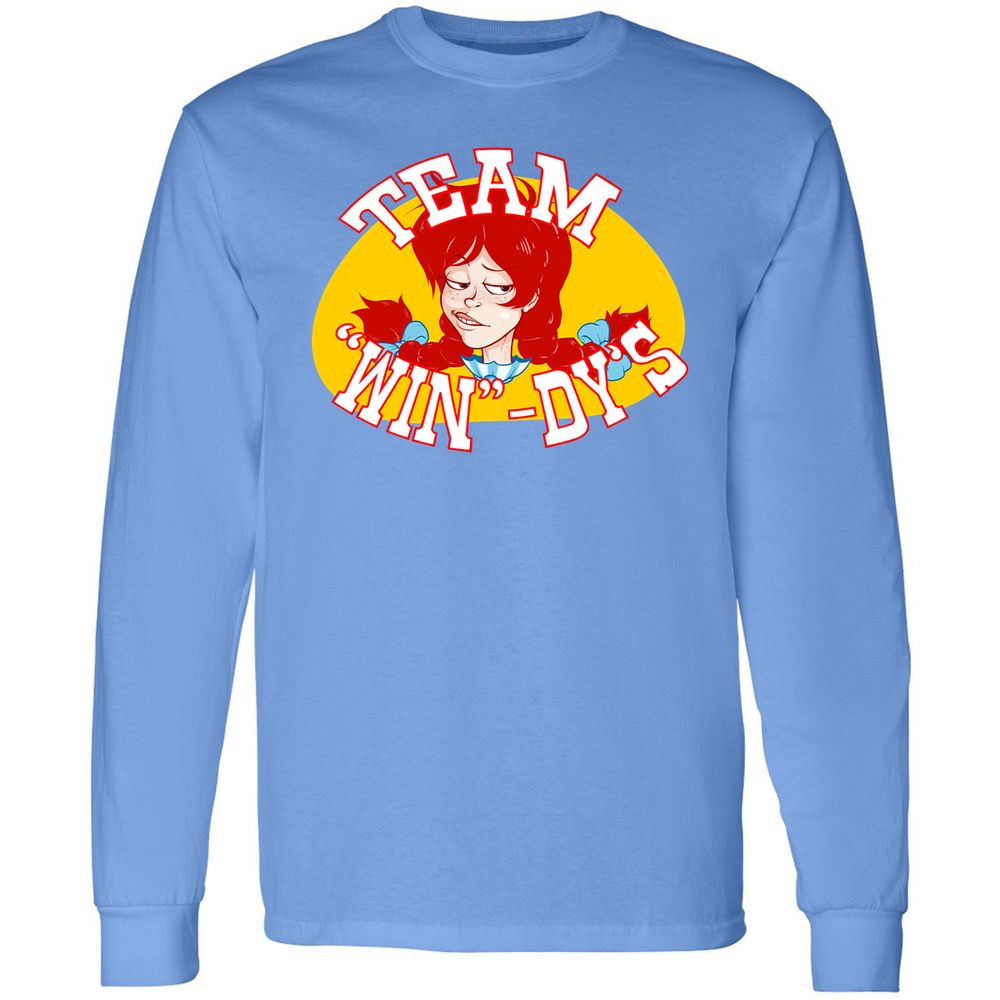 Long Sleeve T-Shirt - HM26YLZ6 - Carolina Blue - 12