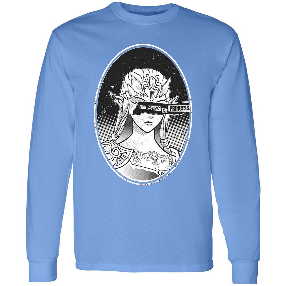Long Sleeve T-Shirt - CL9VX4MZ - Carolina Blue - 12