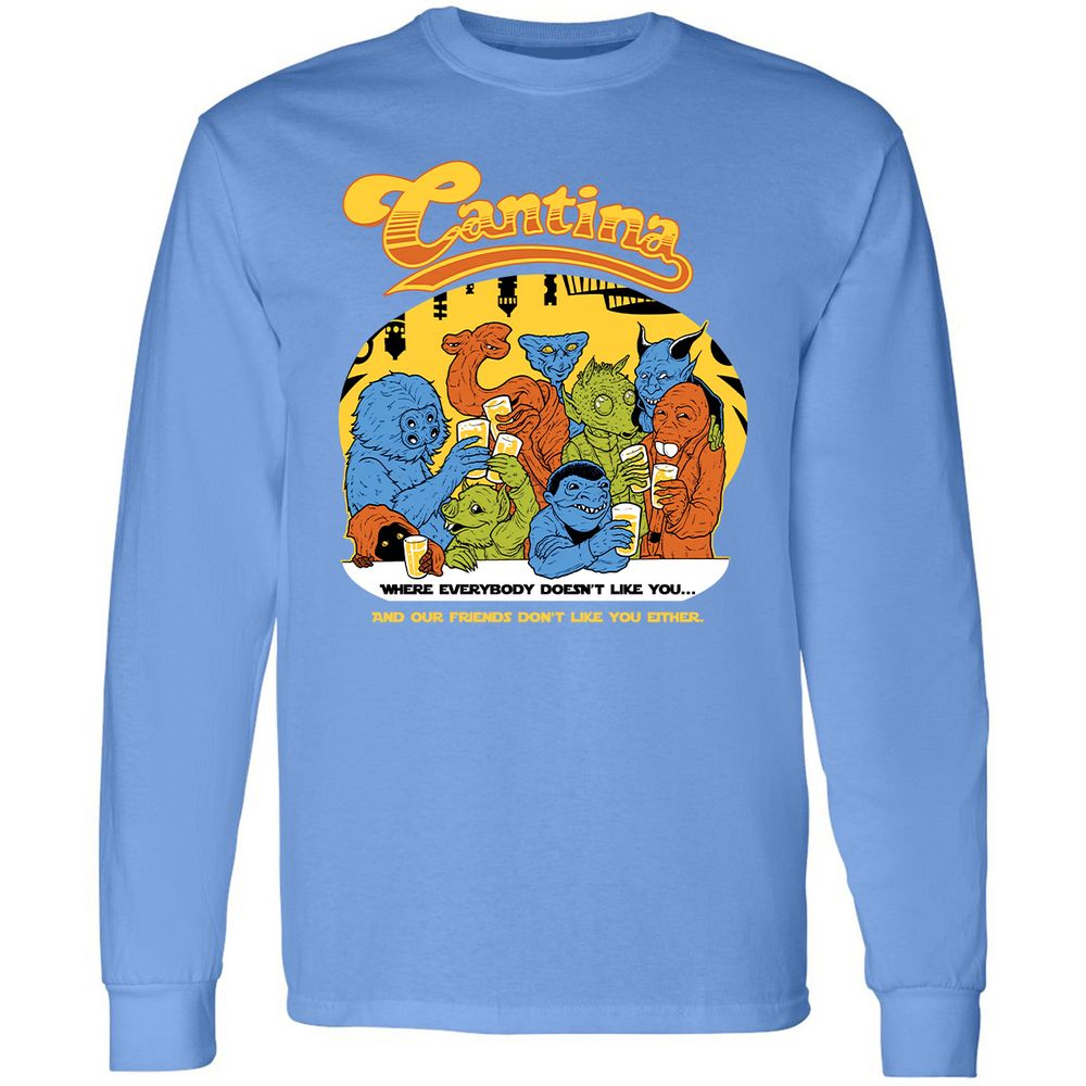 Long Sleeve T-Shirt - A5ALZUV2 - Carolina Blue - 12