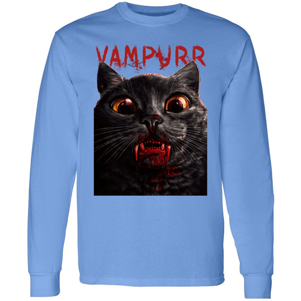 Long Sleeve T-Shirt - WAAS86FK - Carolina Blue - 12