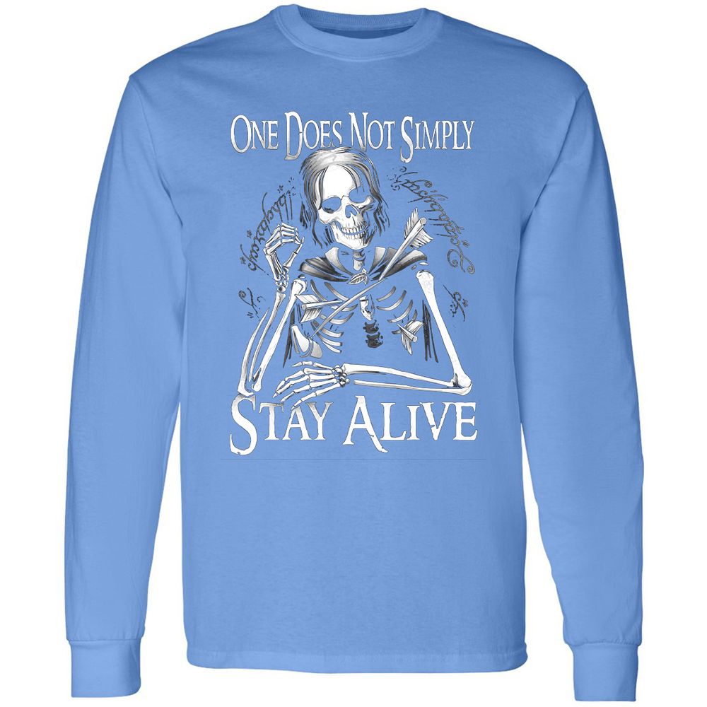 Long Sleeve T-Shirt - MC5M5FFZ - Carolina Blue - 12