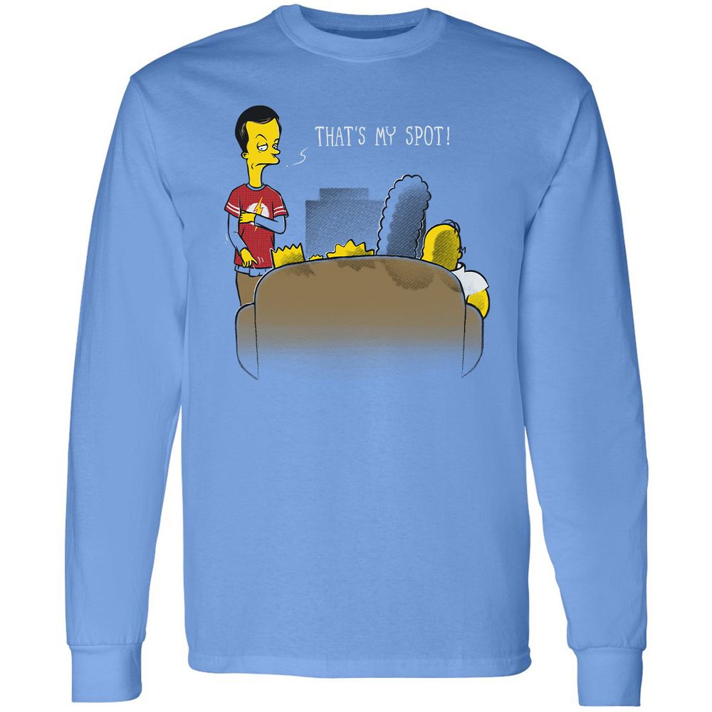 Long Sleeve T-Shirt - ZBW9ZUUL - Carolina Blue - 12