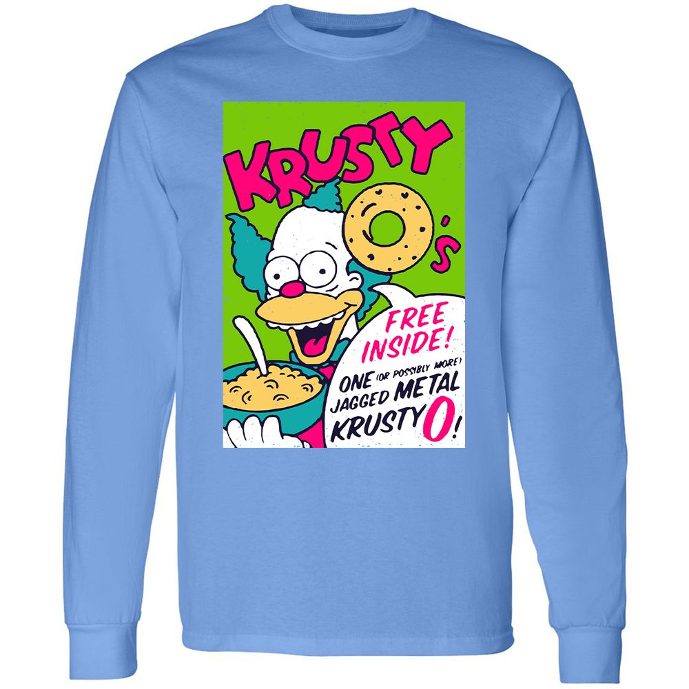 Long Sleeve T-Shirt - 4JVQXJAH - Carolina Blue - 12
