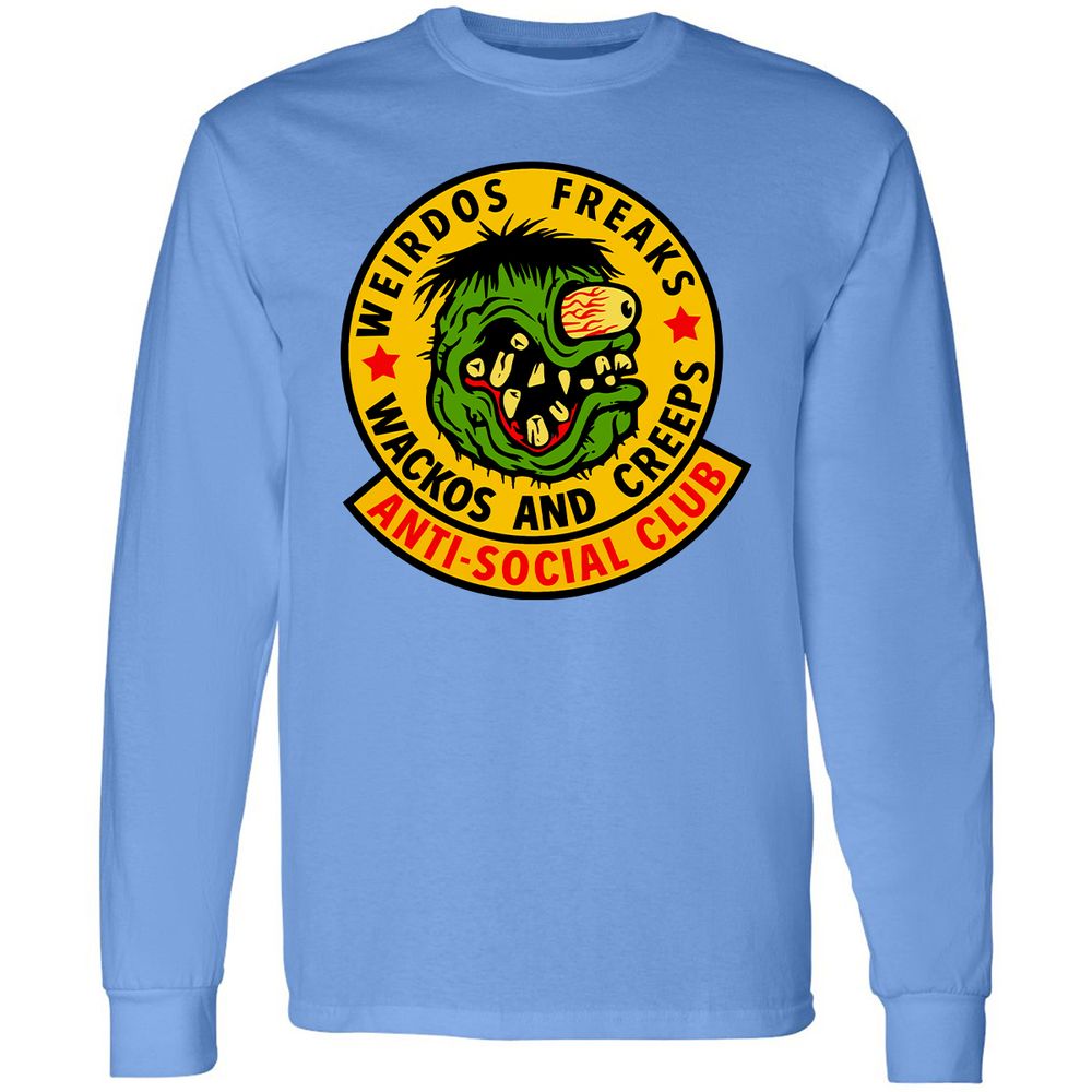 Long Sleeve T-Shirt - UY7PDVDP - Carolina Blue - 12