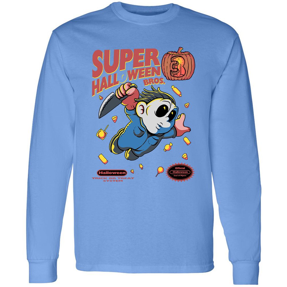 Long Sleeve T-Shirt - PPDU49CK - Carolina Blue - 12