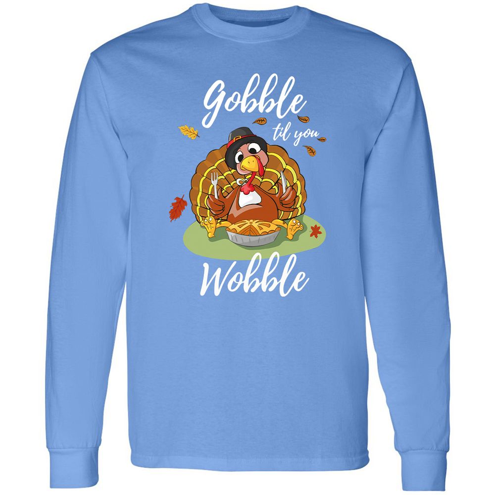 Long Sleeve T-Shirt - MET78FHS - Carolina Blue - 12