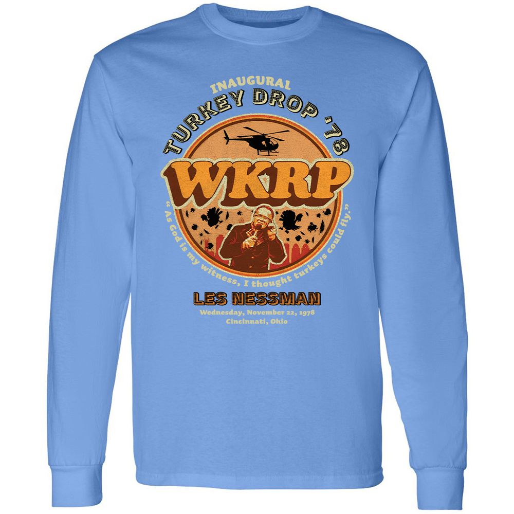 Long Sleeve T-Shirt - 7UE3456J - Carolina Blue - 12
