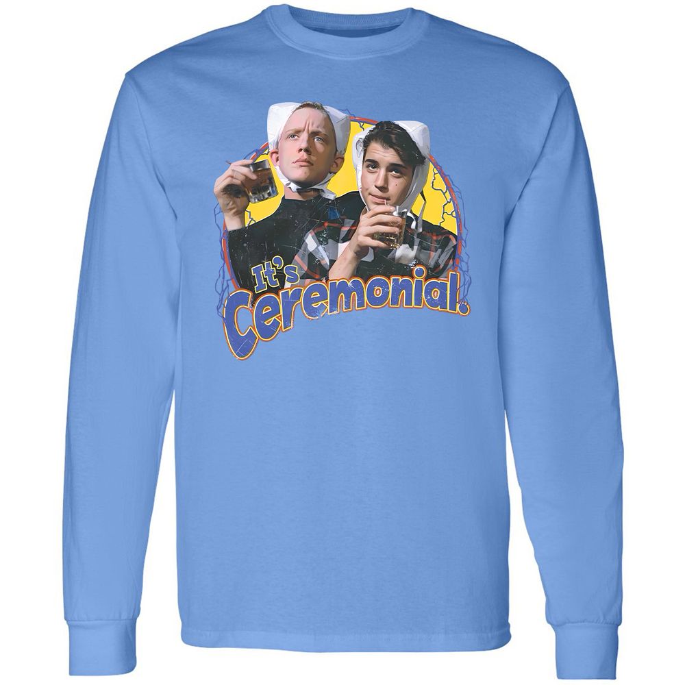 Long Sleeve T-Shirt - BBP7ZDFD - Carolina Blue - 12