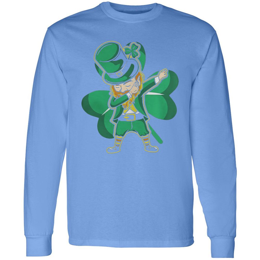 Long Sleeve T-Shirt - DL7ZV7U9 - Carolina Blue - 12