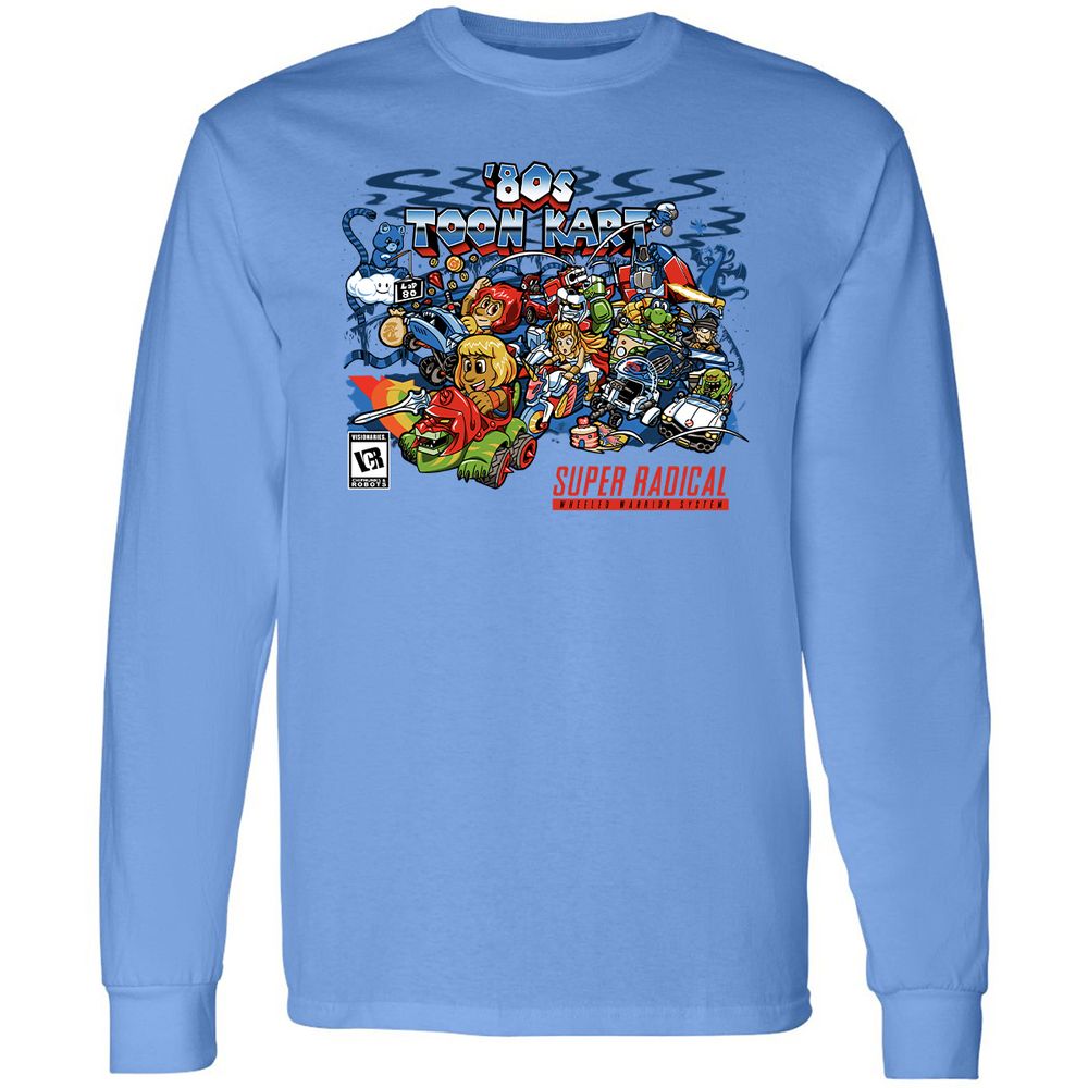 Long Sleeve T-Shirt - TYWGF8A9 - Carolina Blue - 12
