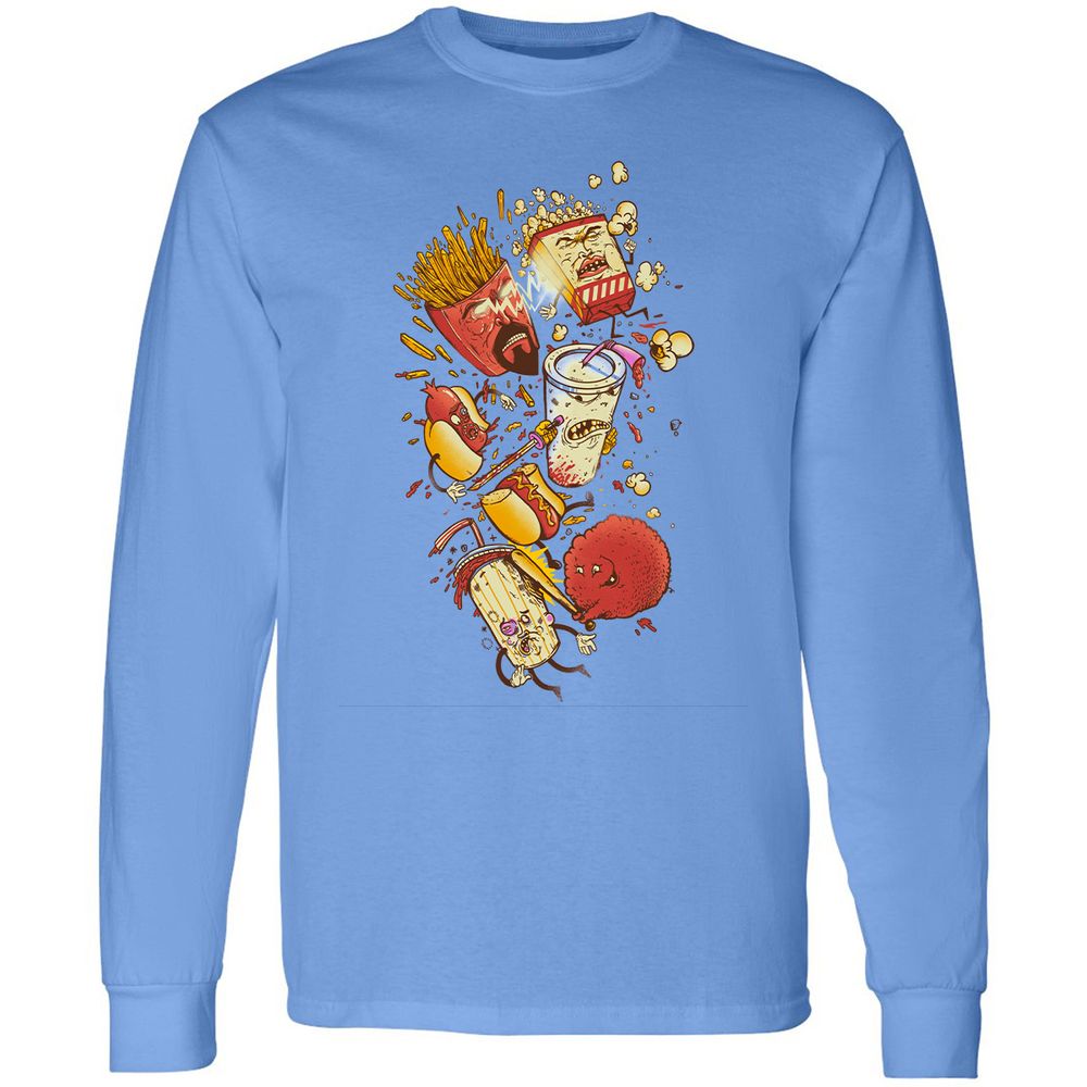 Long Sleeve T-Shirt - EK2KRGYX - Carolina Blue - 12