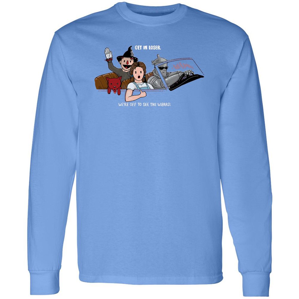 Long Sleeve T-Shirt - 5DQSDZXU - Carolina Blue - 12