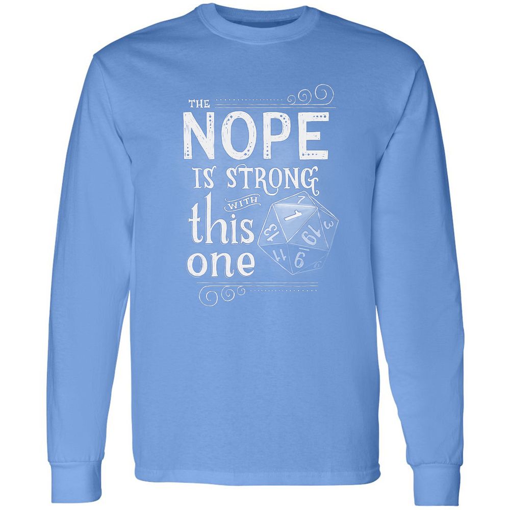 Long Sleeve T-Shirt - KHBDN858 - Carolina Blue - 12