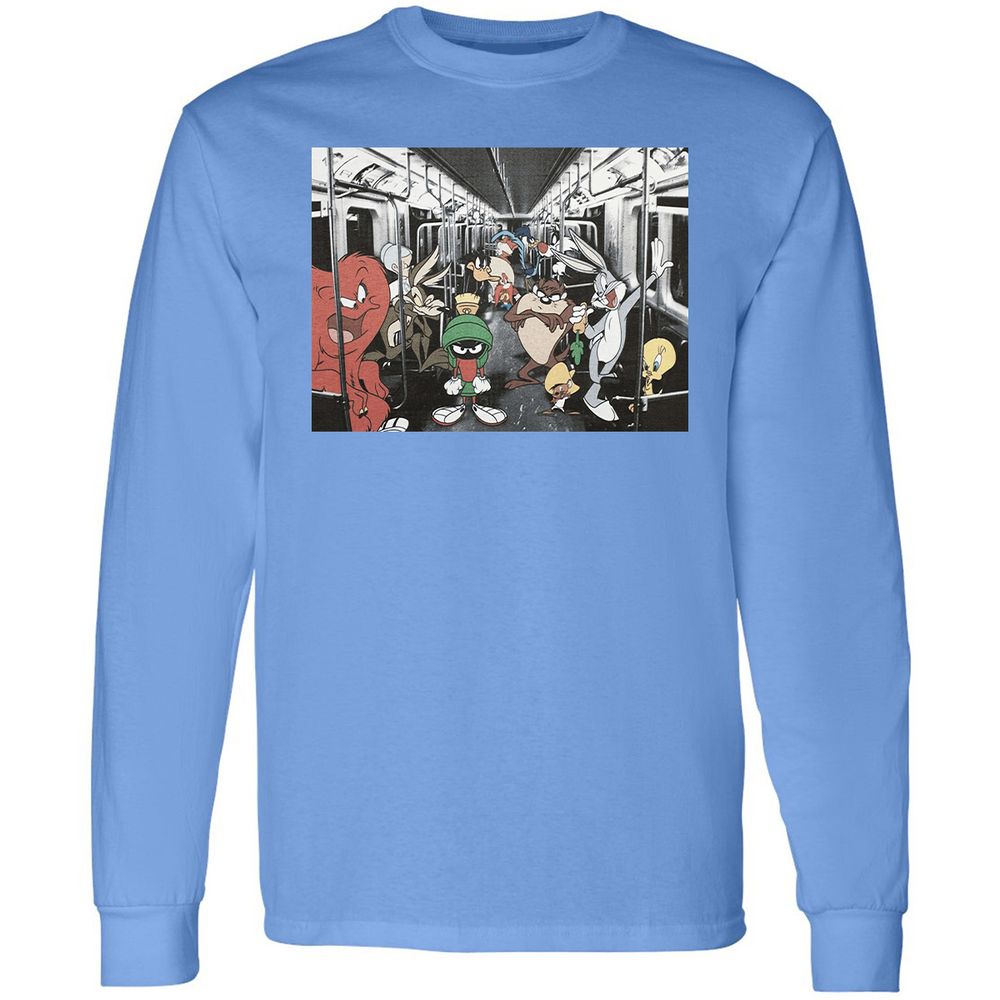 Long Sleeve T-Shirt - 435VERFD - Carolina Blue - 12