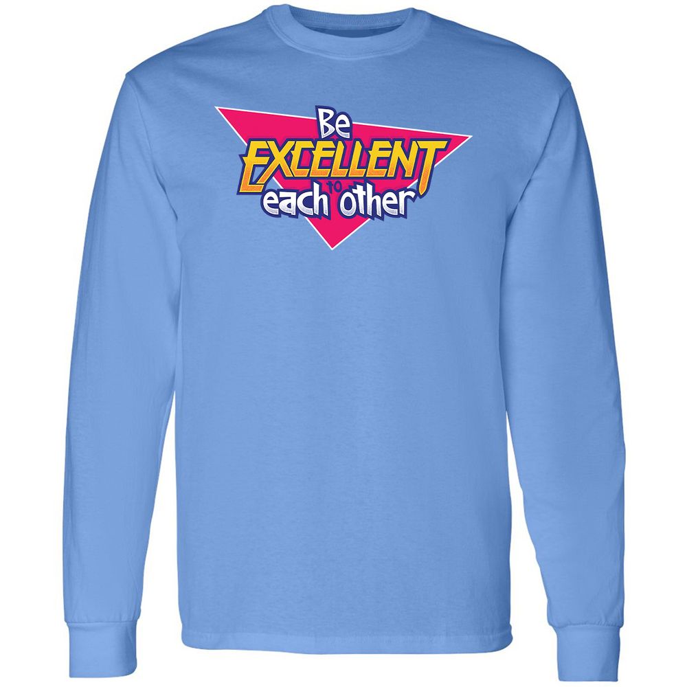 Long Sleeve T-Shirt - DE4ALZ73 - Carolina Blue - 12
