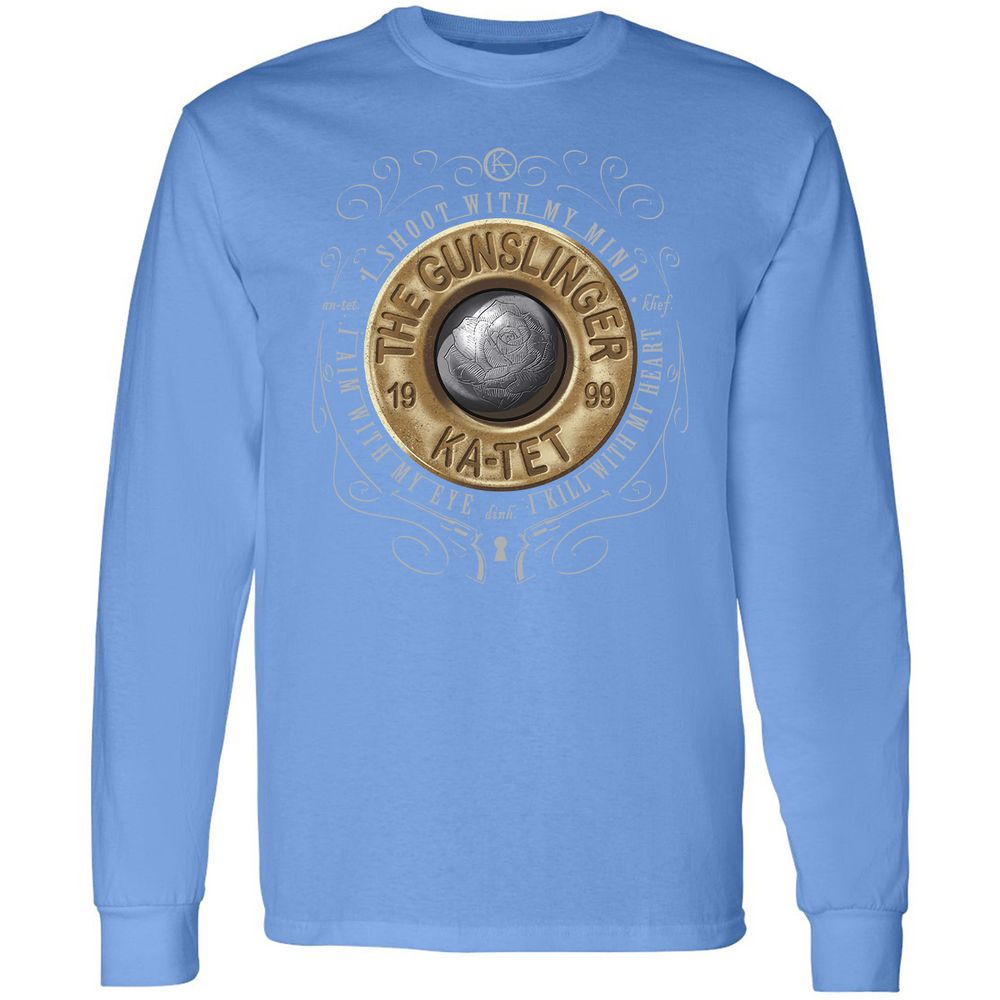 Long Sleeve T-Shirt - C2SDR6BC - Carolina Blue - 12