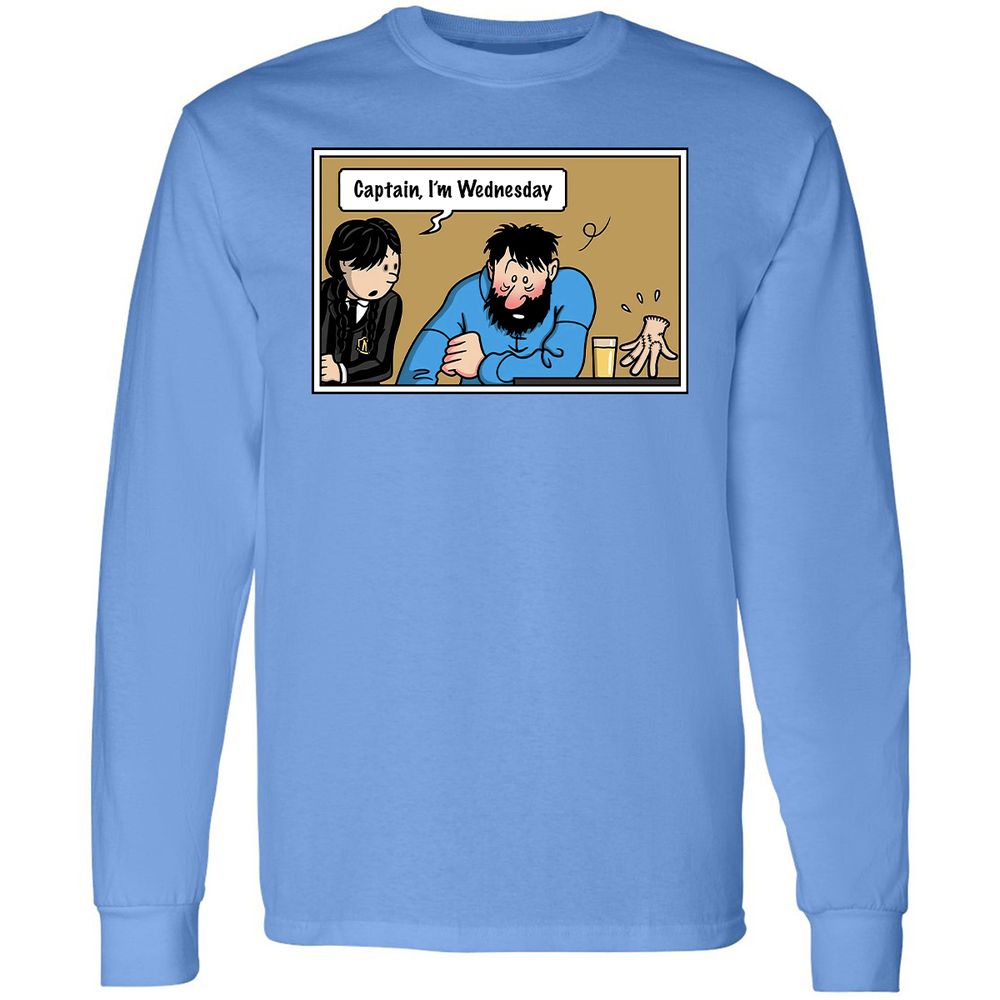 Long Sleeve T-Shirt - 5LSK1N4X - Carolina Blue - 12