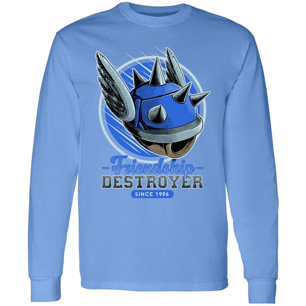 Long Sleeve T-Shirt - BR2CDMQZ - Carolina Blue - 12