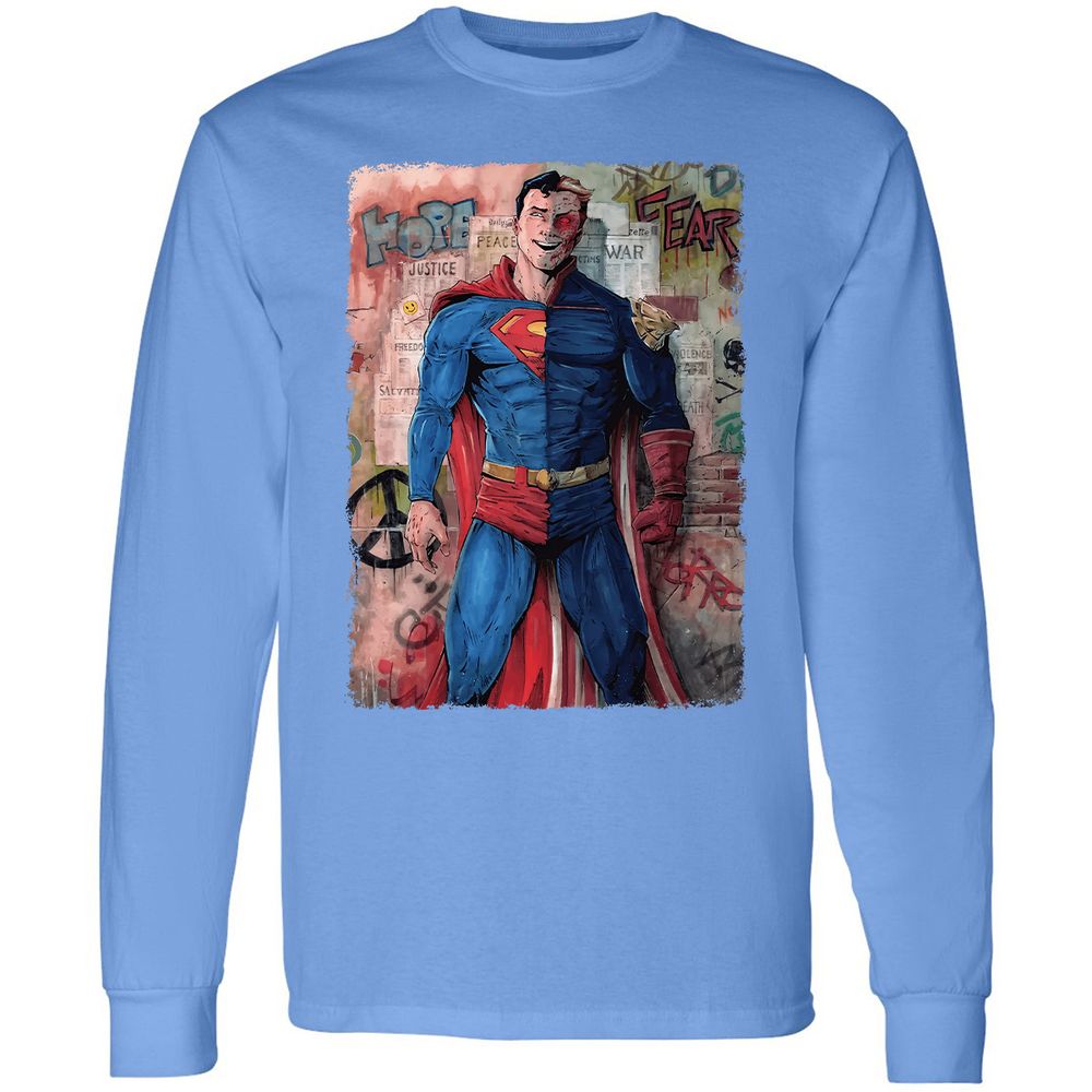 Long Sleeve T-Shirt - N3K6SKZH - Carolina Blue - 12