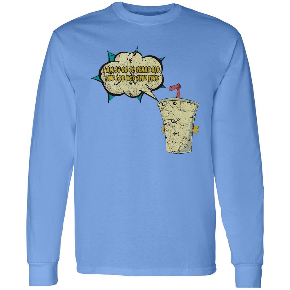 Long Sleeve T-Shirt - 8PQM37F6 - Carolina Blue - 12