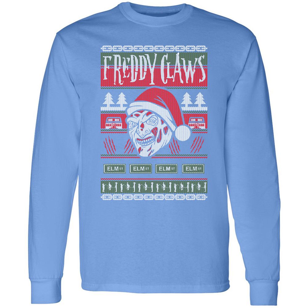 Long Sleeve T-Shirt - KRASTKGE - Carolina Blue - 12