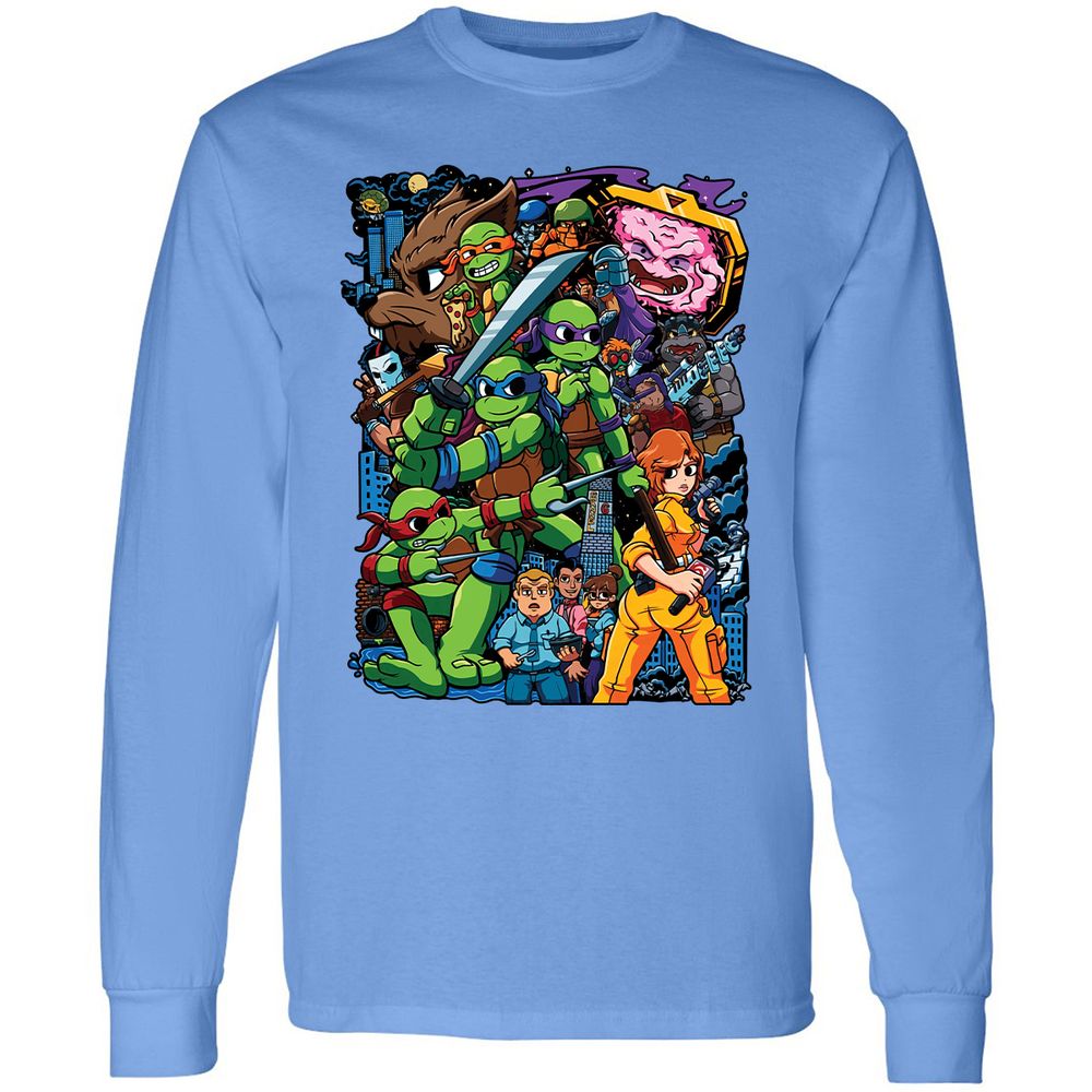 Long Sleeve T-Shirt - 213VCH8N - Carolina Blue - 12