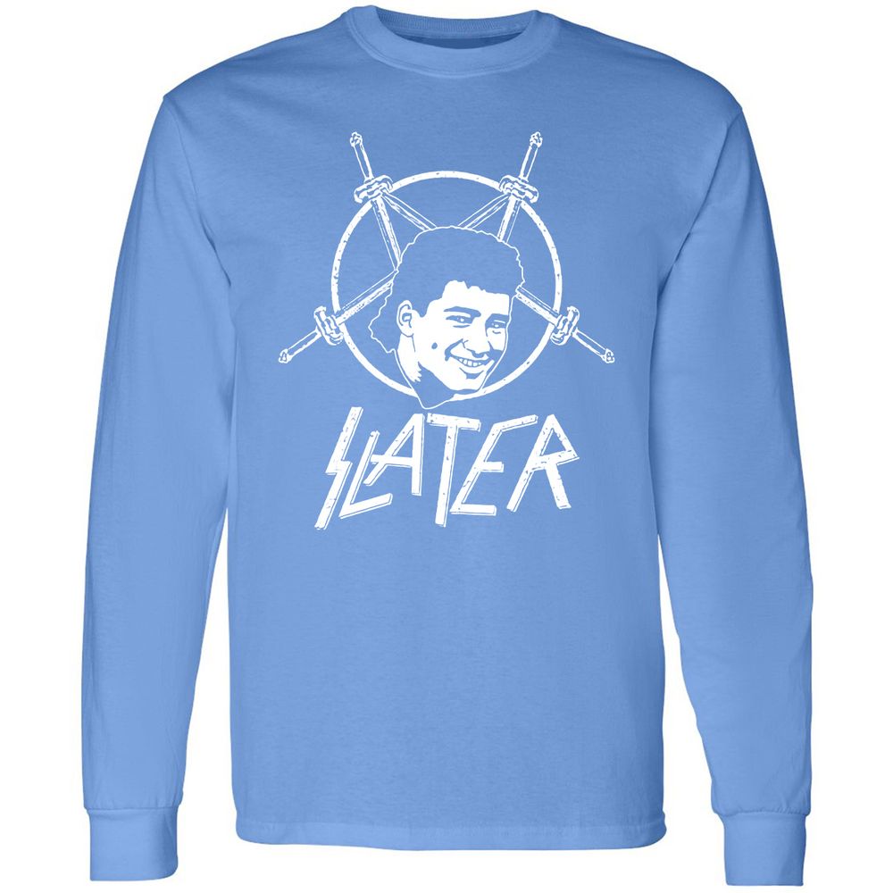 Long Sleeve T-Shirt - 3DK9YZAD - Carolina Blue - 12