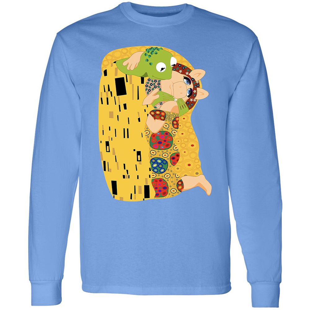 Long Sleeve T-Shirt - M9KEZ1ZS - Carolina Blue - 12