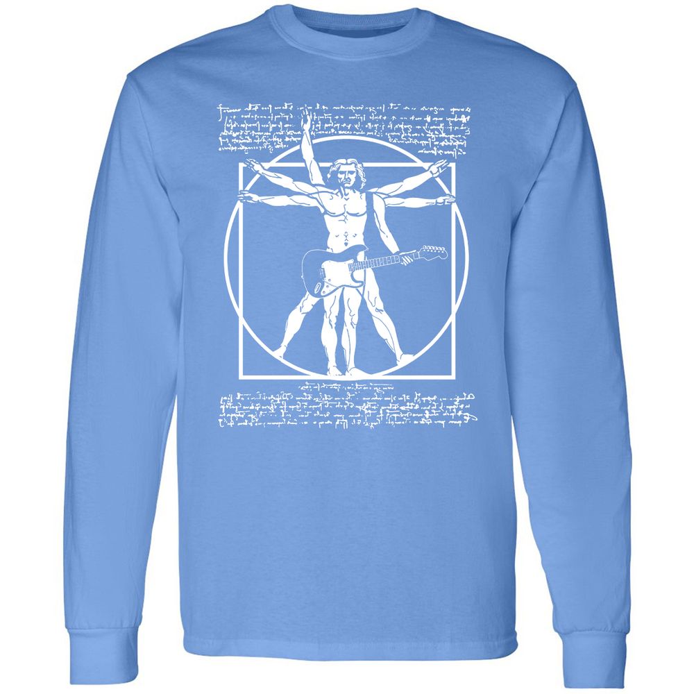 Long Sleeve T-Shirt - ZQKTWMJ1 - Carolina Blue - 12
