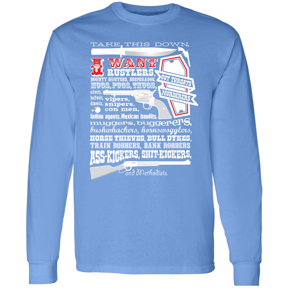 Long Sleeve T-Shirt - A19VDBN8 - Carolina Blue - 12