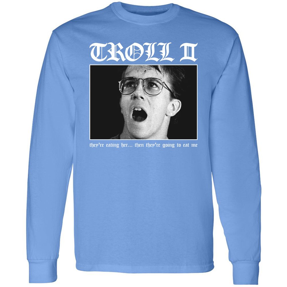 Long Sleeve T-Shirt - BEKU34CT - Carolina Blue - 12