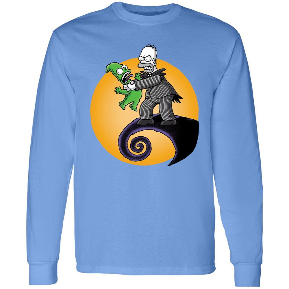 Long Sleeve T-Shirt - GVS239M4 - Carolina Blue - 12