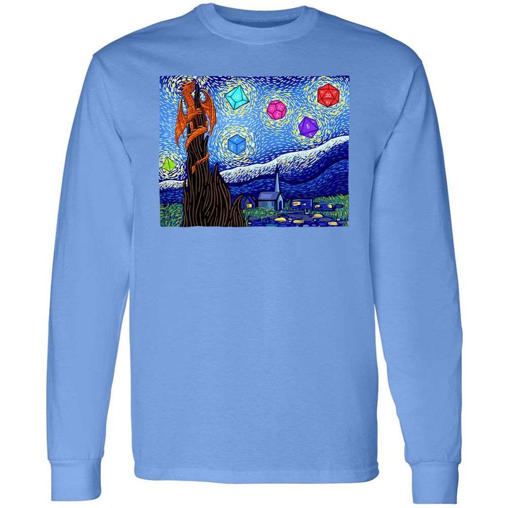 Long Sleeve T-Shirt - 174H7R3A - Carolina Blue - 12