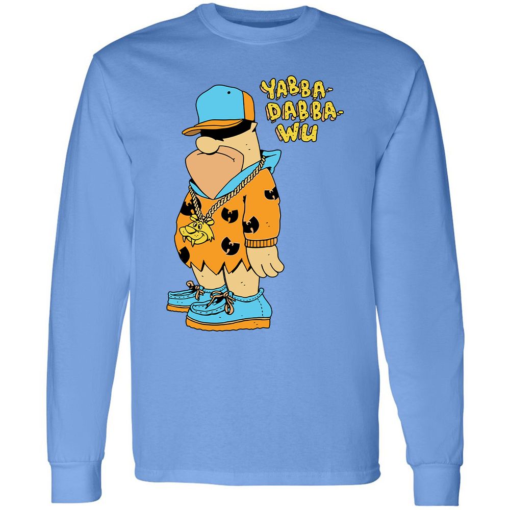 Long Sleeve T-Shirt - QXT4Z51Q - Carolina Blue - 12