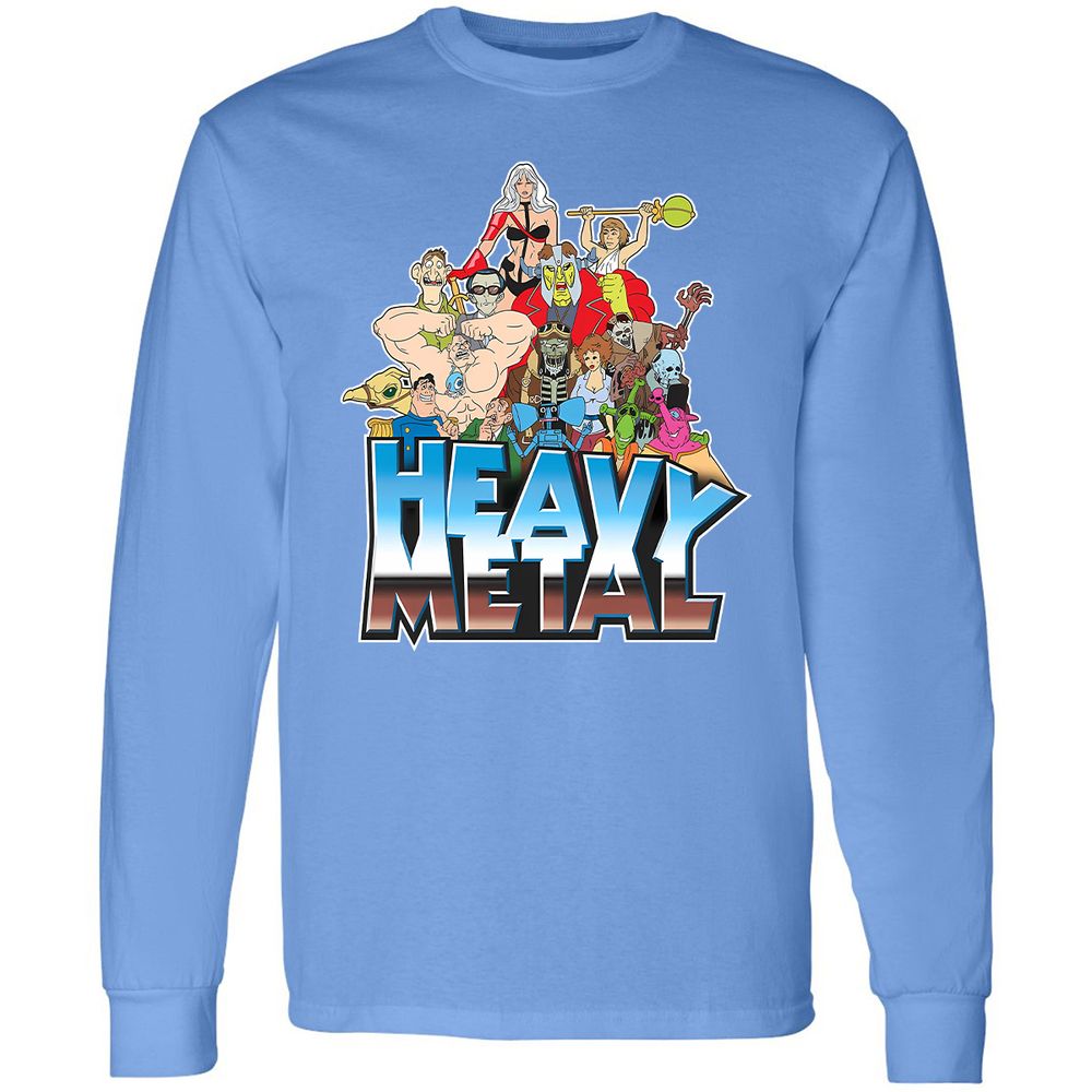 Long Sleeve T-Shirt - 92U6D8L6 - Carolina Blue - 12