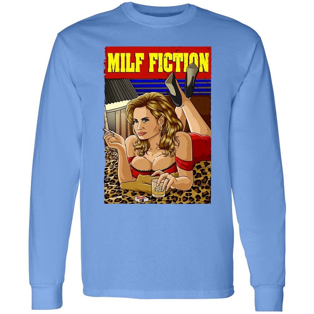 Long Sleeve T-Shirt - MX7VHDWR - Carolina Blue - 12