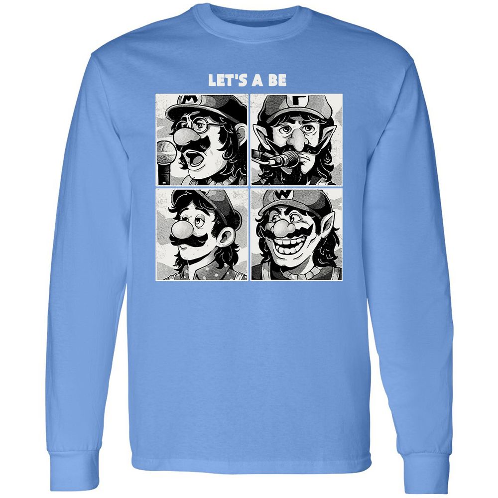 Long Sleeve T-Shirt - 6FPQF9XJ - Carolina Blue - 12
