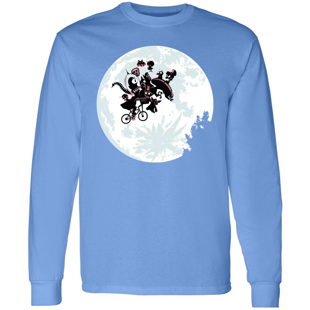 Long Sleeve T-Shirt - EKCHF856 - Carolina Blue - 12